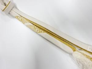 未使用品　正絹　手組帯締め（長尺）